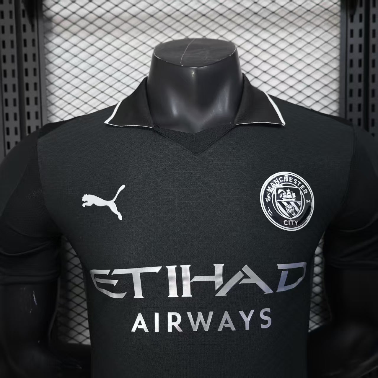 Tercera equipación Negra Man City 25-26