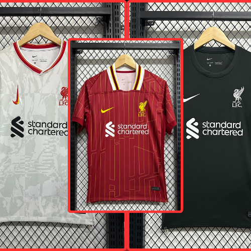 Pack of 3 Liverpool 2024-2025 shirts