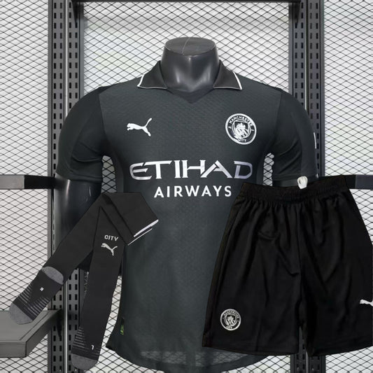 Tercera equipación Negra Man City 25-26